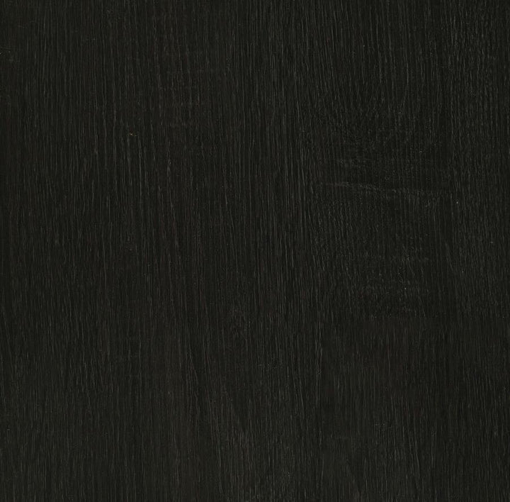 Dacre - Round Engineered Wood Top Coffee Table - Dark Gray Coffee Table modern furniture Contempo Furniture