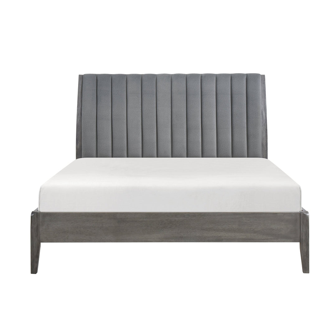 Dade Queen Platform Bed Bedroom modern furniture Contempo Furniture