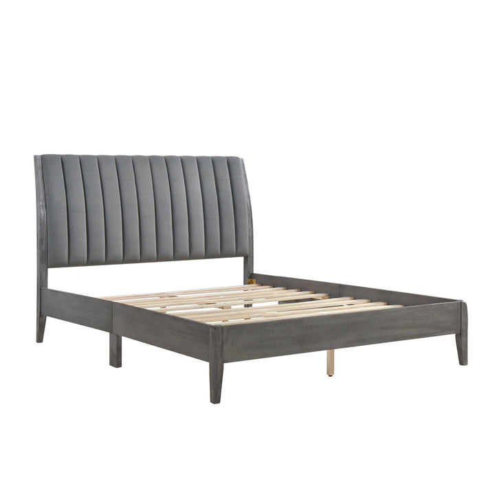 Dade Queen Platform Bed Bedroom modern furniture Contempo Furniture