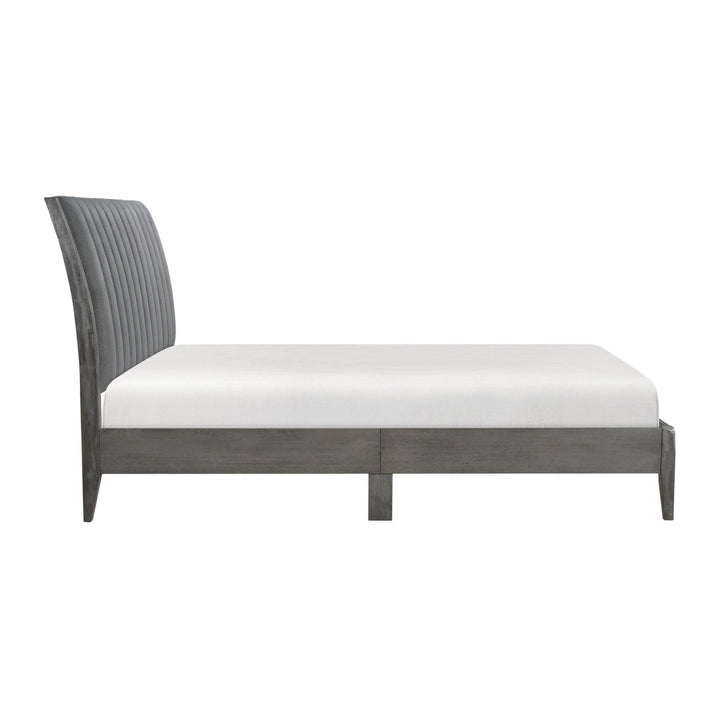 Dade Queen Platform Bed Bedroom modern furniture Contempo Furniture