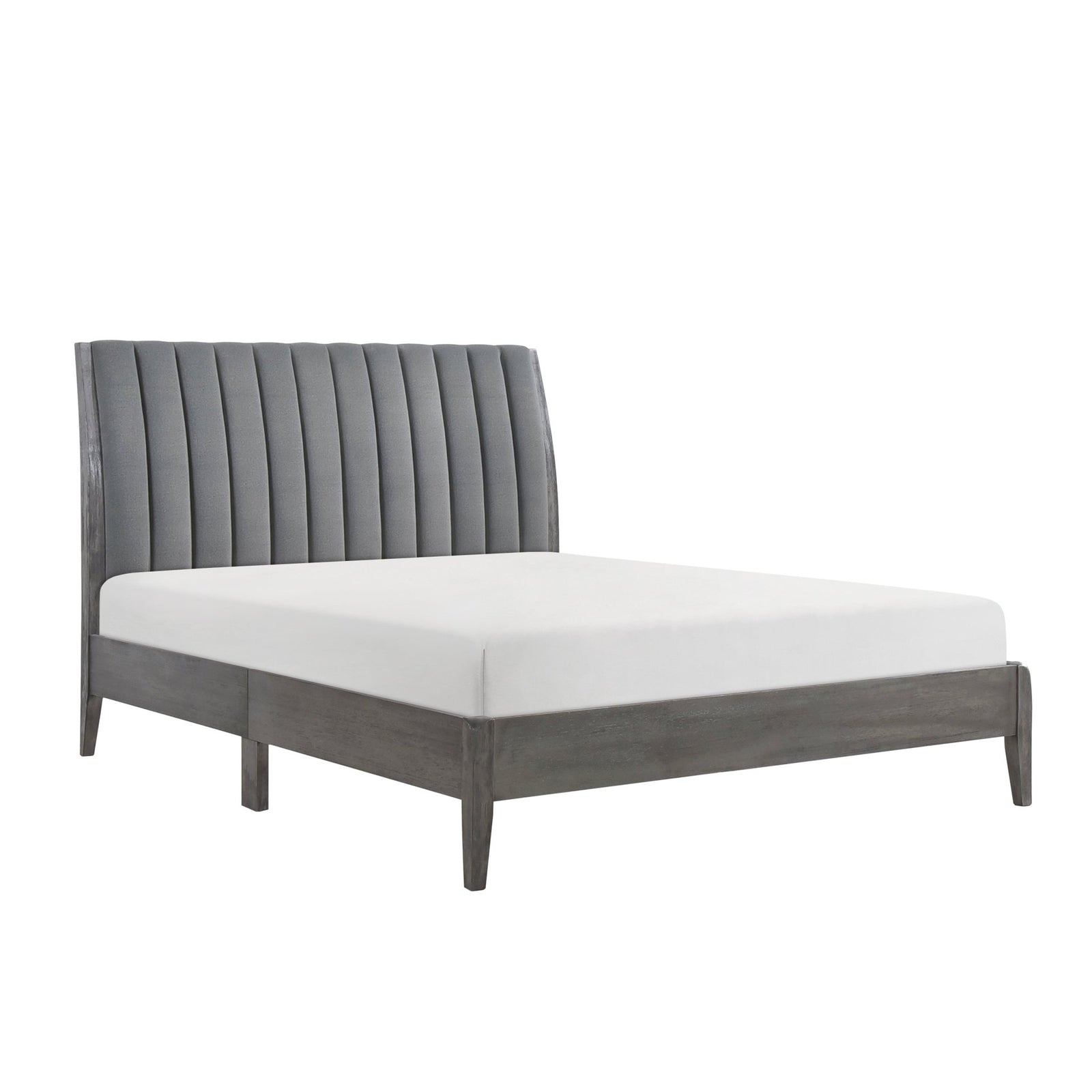 Dade Queen Platform Bed Bedroom modern furniture Contempo Furniture