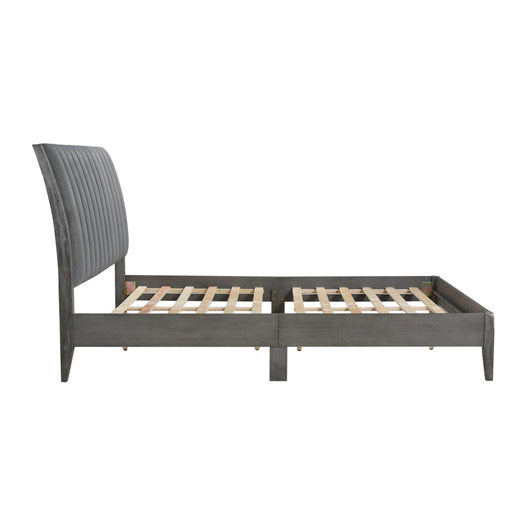 Dade Queen Platform Bed Bedroom modern furniture Contempo Furniture