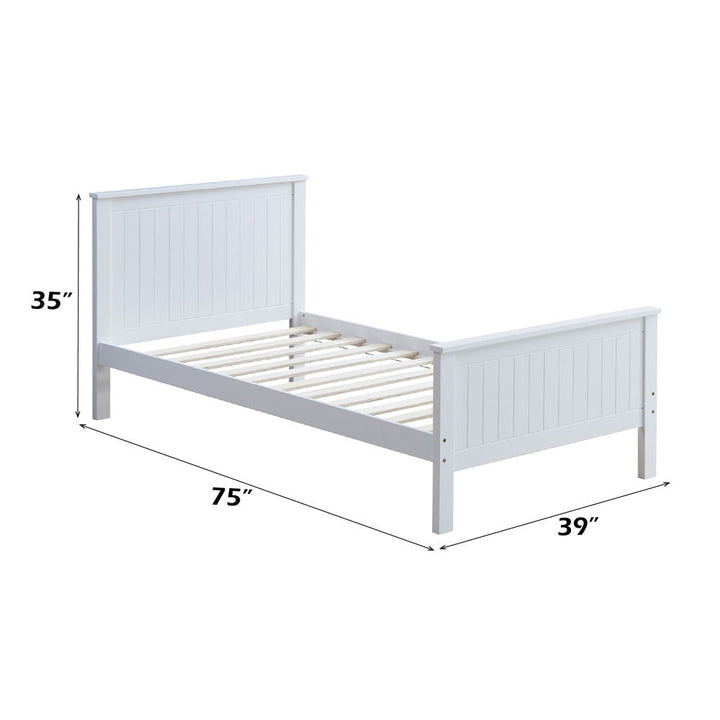 Bungalow - Twin Bed - White