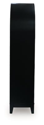 Dagandale Accent Cabinet - Black Accent Cabinet modern furniture Contempo Furniture
