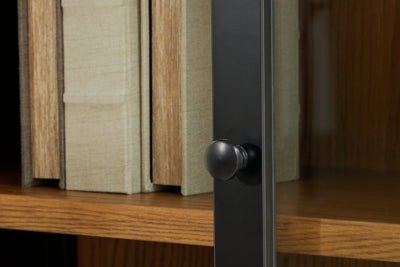 Dagandale Accent Cabinet - Black Accent Cabinet modern furniture Contempo Furniture