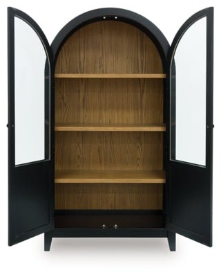 Dagandale Accent Cabinet - Black Accent Cabinet modern furniture Contempo Furniture