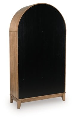 Dagandale Accent Cabinet - Light Brown Accent Cabinet modern furniture Contempo Furniture