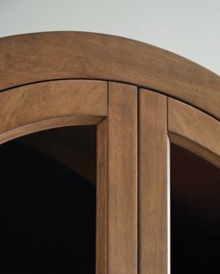 Dagandale Accent Cabinet - Light Brown Accent Cabinet modern furniture Contempo Furniture