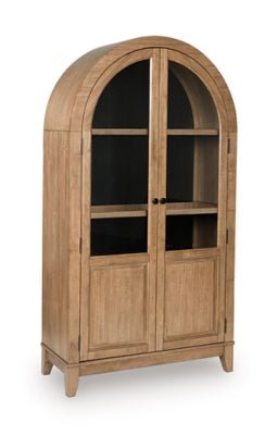 Dagandale Accent Cabinet - Light Brown Accent Cabinet modern furniture Contempo Furniture