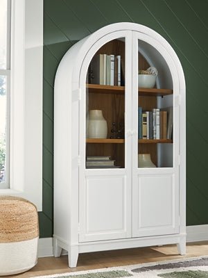 Dagandale Accent Cabinet - White Accent Cabinet modern furniture Contempo Furniture