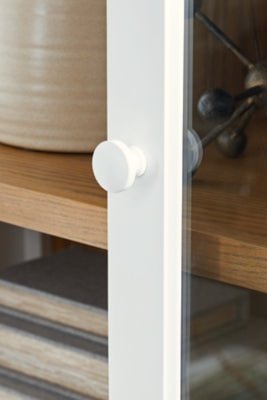 Dagandale Accent Cabinet - White Accent Cabinet modern furniture Contempo Furniture