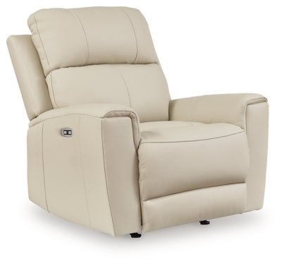 Dahlmoore Power Recliner - White Rocker Chair modern furniture Contempo Furniture