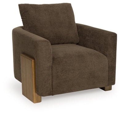 Dairlett Accent Chair - Dark Brown Accent Chair modern furniture Contempo Furniture