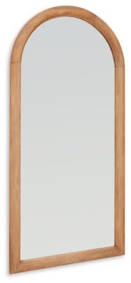 Dairville Floor Mirror - Light Brown | Ashley Furniture