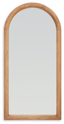 Dairville Floor Mirror - Light Brown Floor Mirror modern furniture Contempo Furniture