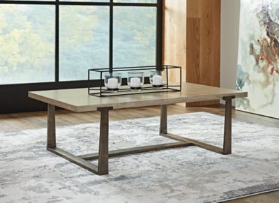 Dalenville Coffee Table - Gray Cocktail Table modern furniture Contempo Furniture