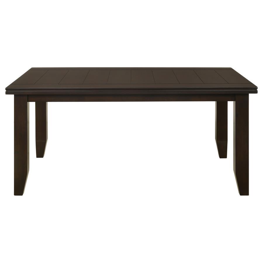 Dalila - 6 Piece Rectangular Dining Table Set - Cappuccino 6 - Piece Dining Room Set modern furniture Contempo Furniture