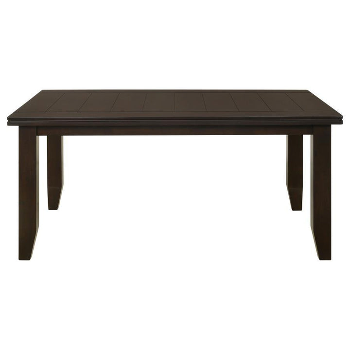 Dalila - 6 Piece Rectangular Dining Table Set - Cappuccino 6 - Piece Dining Room Set modern furniture Contempo Furniture