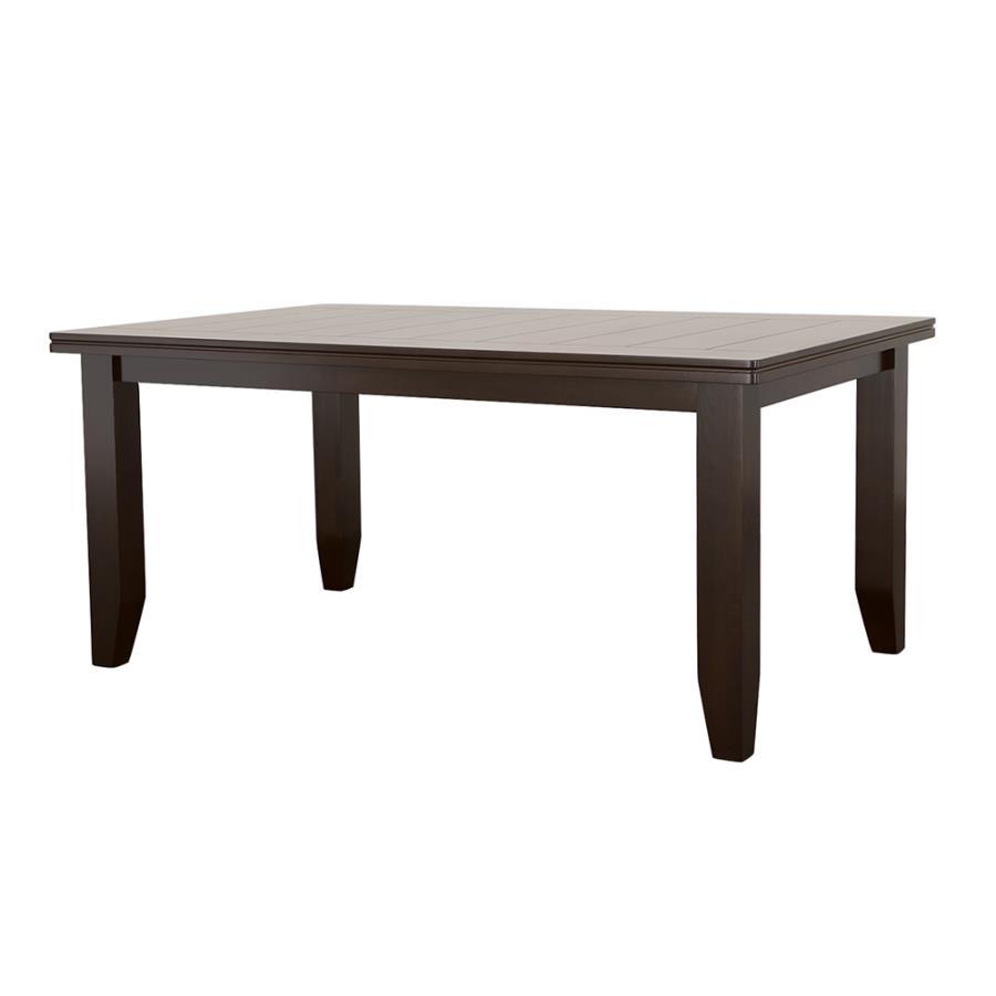 Dalila - Rectangular Wood Dining Table - Cappuccino Dining Table modern furniture Contempo Furniture