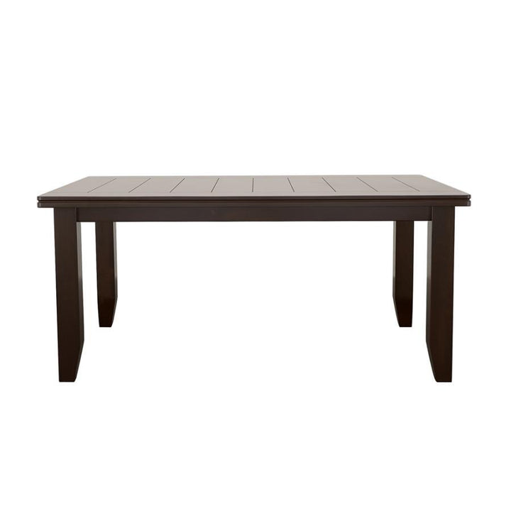 Dalila - Rectangular Wood Dining Table - Cappuccino Dining Table modern furniture Contempo Furniture
