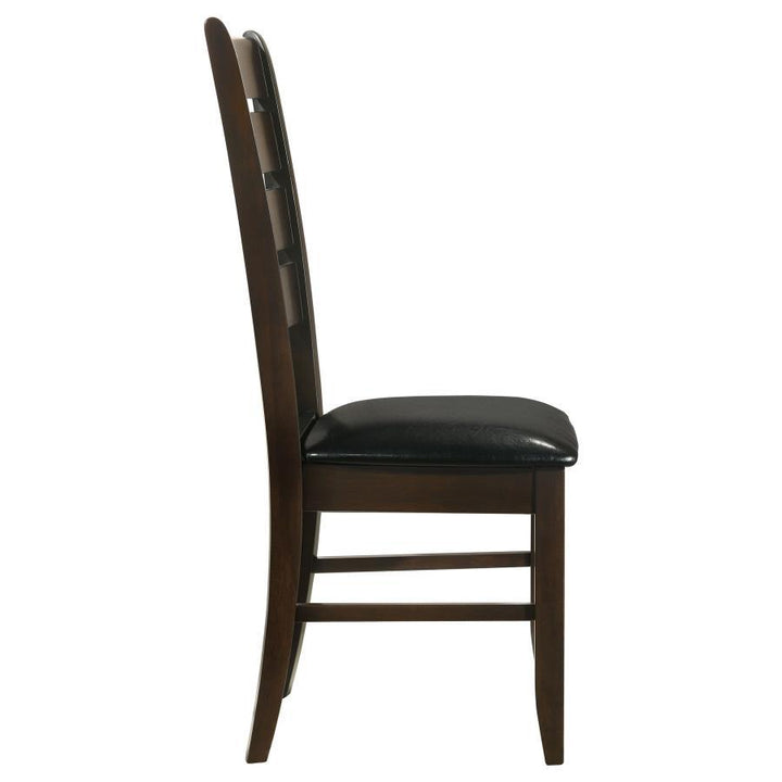 Dalila - Wood Dining Side Chair (Set of 2) - Cappuccino Chair Set modern furniture Contempo Furniture