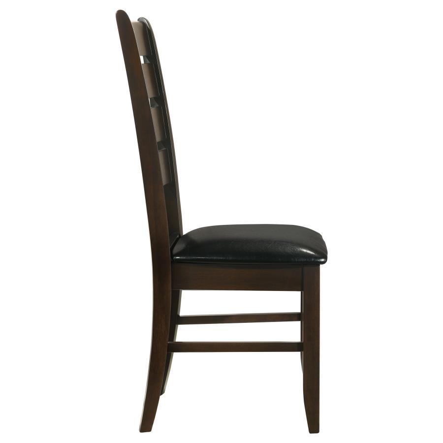 Dalila - Wood Dining Side Chair (Set of 2) - Cappuccino Chair Set modern furniture Contempo Furniture