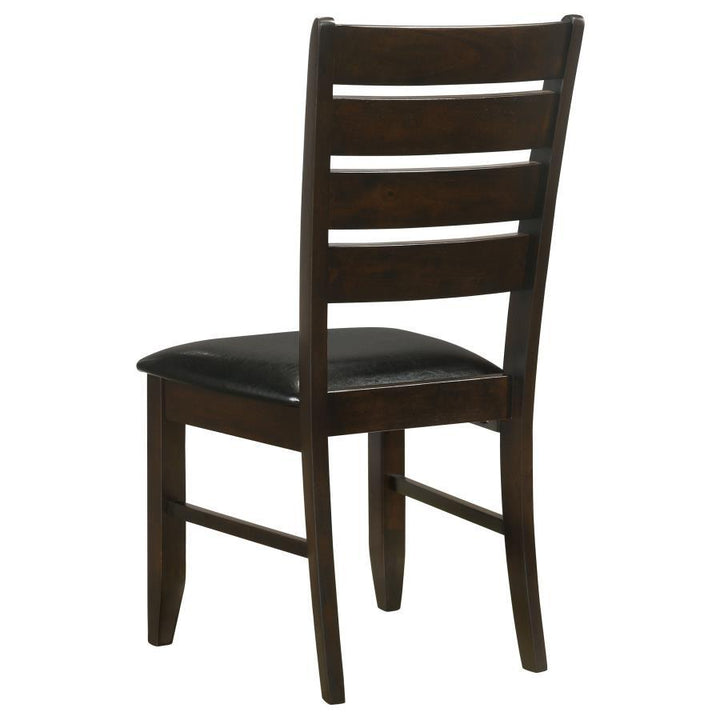 Dalila - Wood Dining Side Chair (Set of 2) - Cappuccino Chair Set modern furniture Contempo Furniture