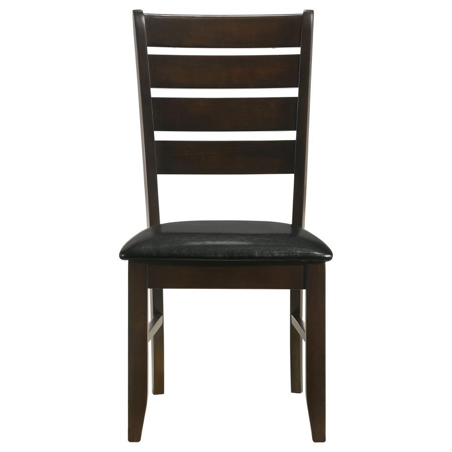 Dalila - Wood Dining Side Chair (Set of 2) - Cappuccino Chair Set modern furniture Contempo Furniture