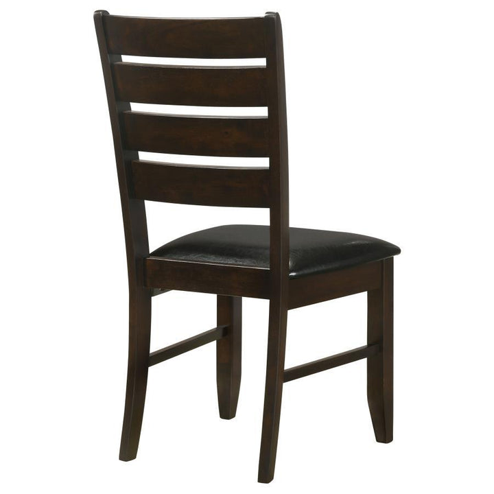Dalila - Wood Dining Side Chair (Set of 2) - Cappuccino Chair Set modern furniture Contempo Furniture