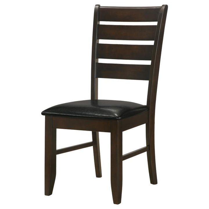 Dalila - Wood Dining Side Chair (Set of 2) - Cappuccino Chair Set modern furniture Contempo Furniture