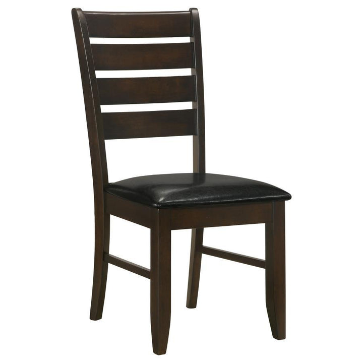 Dalila - Wood Dining Side Chair (Set of 2) - Cappuccino Chair Set modern furniture Contempo Furniture