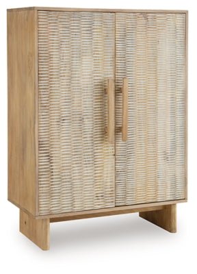 Dallinbury Accent Cabinet - Light Brown | Ashley Furniture