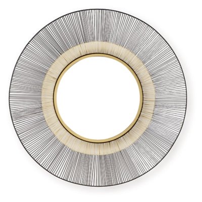 Dallmen Accent Mirror - Black Accent Mirror modern furniture Contempo Furniture