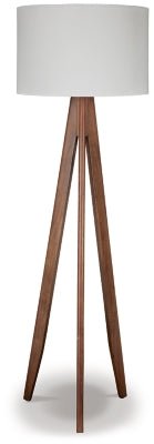 Dallson Floor Lamp - Dark Brown Floor Lamp modern furniture Contempo Furniture