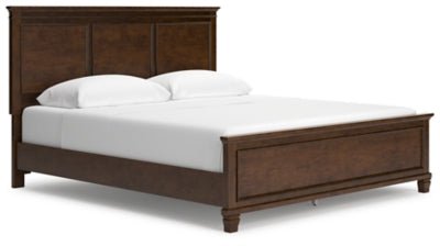 Danabrin California King Panel Bed - Dark Brown | Ashley Furniture