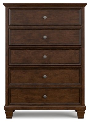 Danabrin Chest of Drawers - Dark Brown Accent Chest modern furniture Contempo Furniture