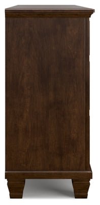 Danabrin Dresser - Dark Brown Dresser modern furniture Contempo Furniture
