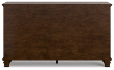 Danabrin Dresser - Dark Brown Dresser modern furniture Contempo Furniture