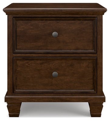 Danabrin Nightstand - Dark Brown Accent Nightstand modern furniture Contempo Furniture