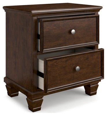 Danabrin Nightstand - Dark Brown Accent Nightstand modern furniture Contempo Furniture