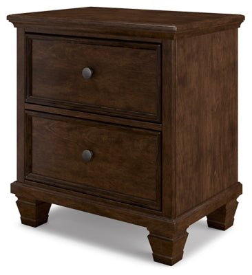 Danabrin Nightstand - Dark Brown Accent Nightstand modern furniture Contempo Furniture