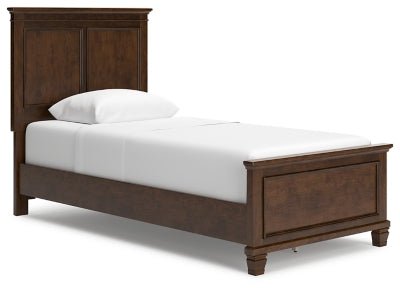 Danabrin Twin Panel Bed - Dark Brown | Ashley Furniture