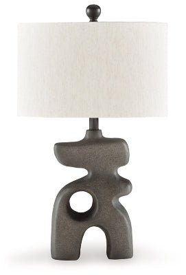 Danacy Table Lamp - Black Table Lamp modern furniture Contempo Furniture