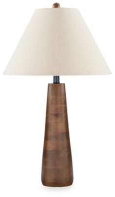 Danset Table Lamp - Dark Brown Table Lamp modern furniture Contempo Furniture