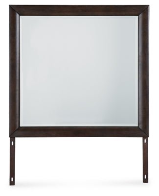Dantenton Bedroom Mirror - Dark Brown Mirror modern furniture Contempo Furniture