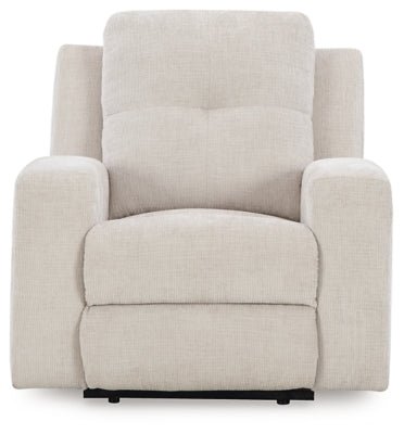 Danum Recliner - White Reclining Chair modern furniture Contempo Furniture