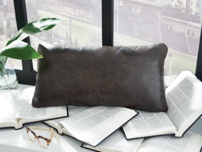 Danvale Pillow (Set of 4) - Dark Brown Throw Pillow modern furniture Contempo Furniture