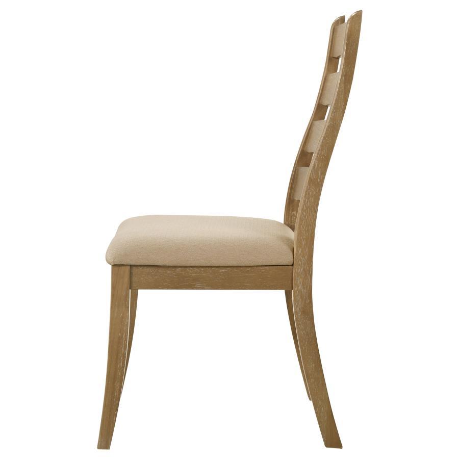 Danvers - Wood Dining Side Chair (Set of 2) - Brown Oak Chair Set modern furniture Contempo Furniture