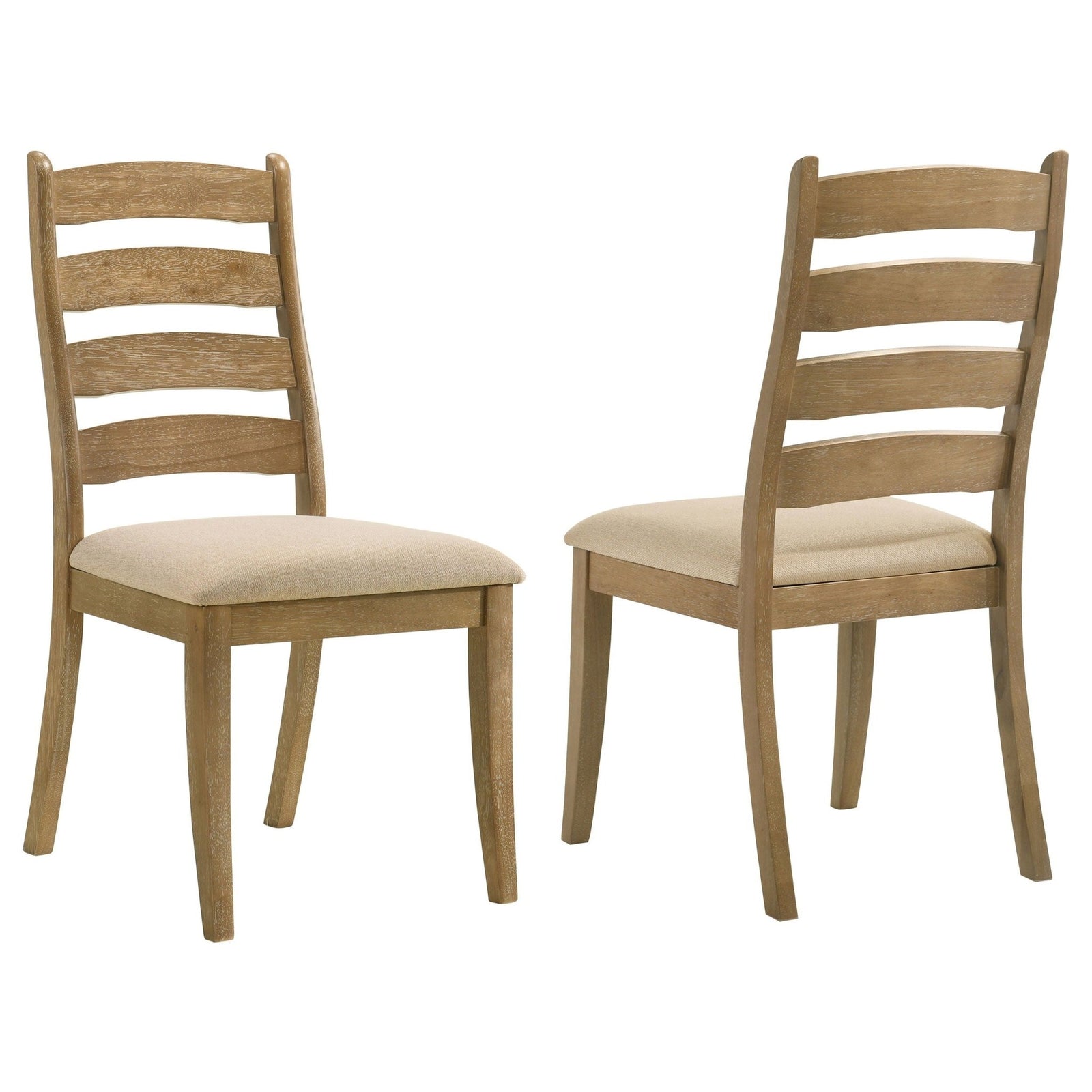 Danvers - Wood Dining Side Chair (Set of 2) - Brown Oak Chair Set modern furniture Contempo Furniture