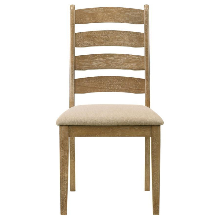 Danvers - Wood Dining Side Chair (Set of 2) - Brown Oak Chair Set modern furniture Contempo Furniture